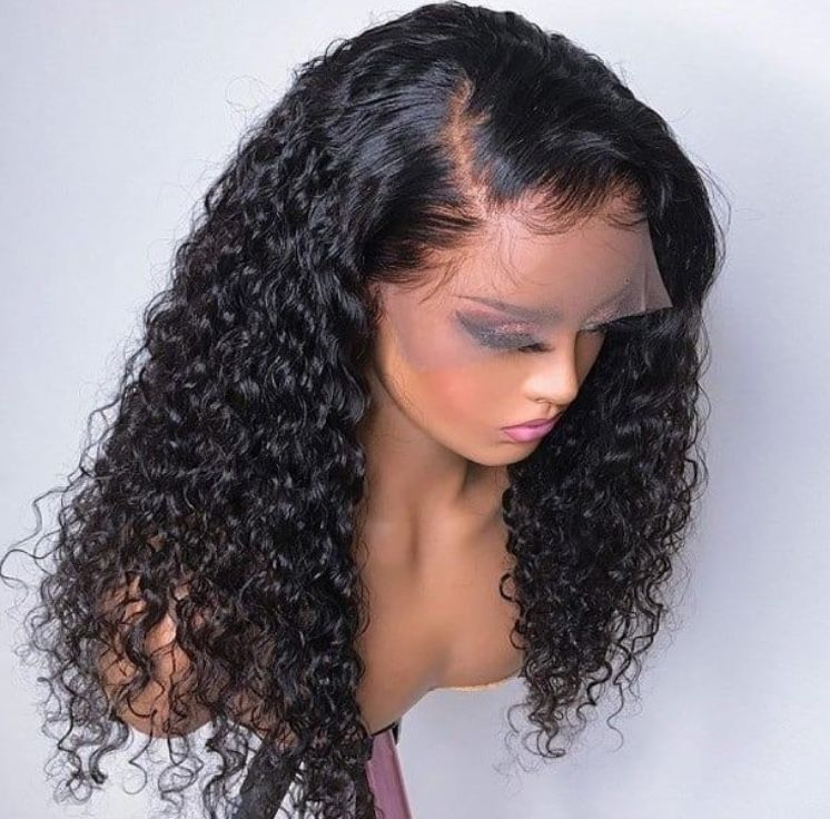 π₯ HOT SELLER | SOLD OUT β RESTOCKING IN 15 DAYS π₯ Emma 13x6 Glueless Wig Water Wave With Drawstring Natural Black 100% Human Hair Wig