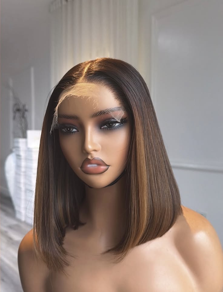 Emma Glueless 5x5 Lace Closure Bob Wig Pre Plucked 13x4 Full Frontal Wig Human Hair