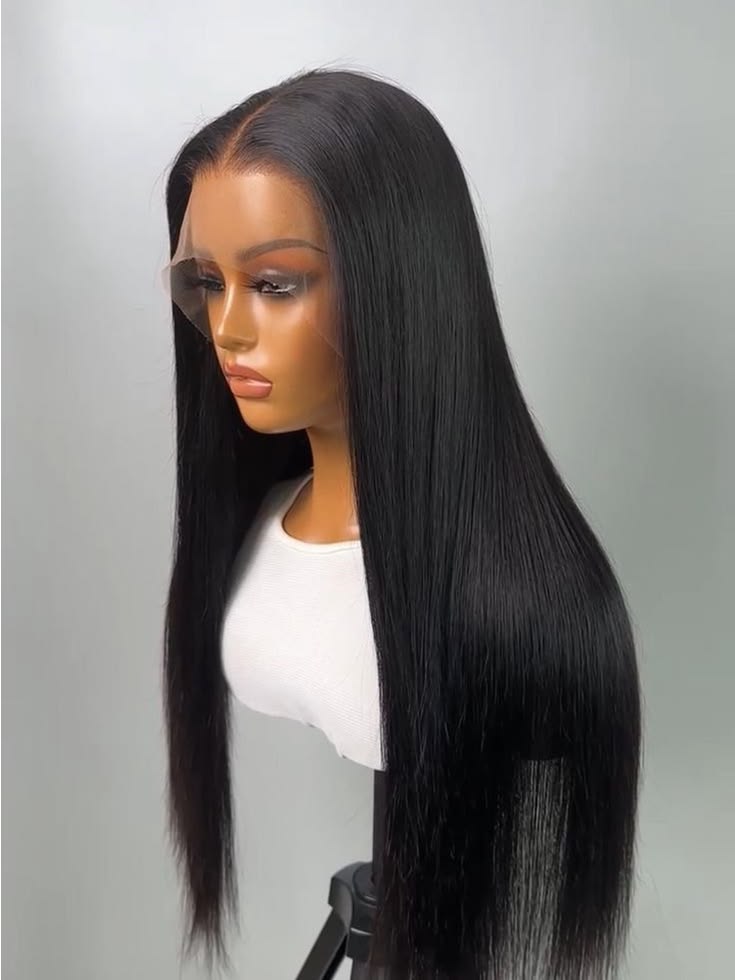 EMMA Comfort Wig 250% Density Straight with Glueless 4x4 Closure Lace Wig Virgin Human Hair