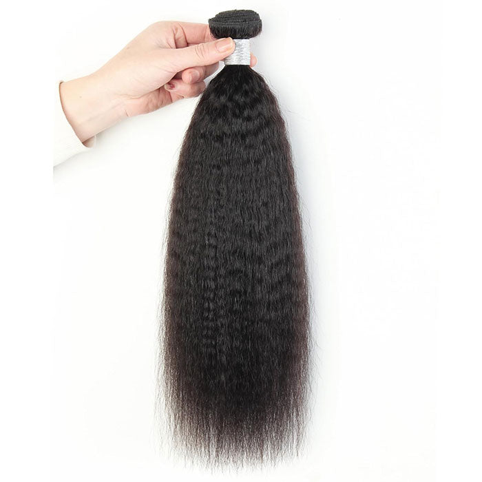 Emma 1 Bundle Deal Kinky Straight Virgin Human Hair Bundle Weave