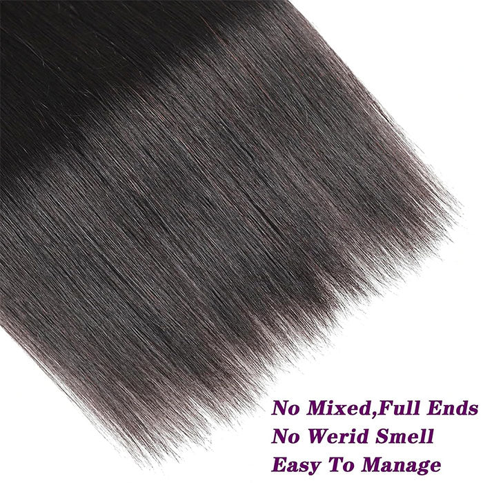 Emma 12A 2 Bundles Deals Striaght Virgin Human Hair Weave