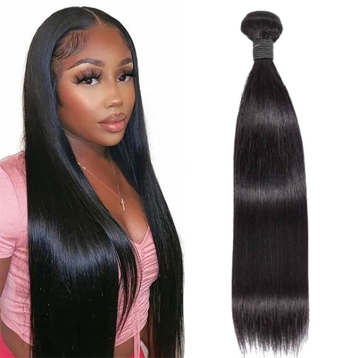 Emma 12A Silky Straight Virgin Human Hair Weave 1 Bundle Deals
