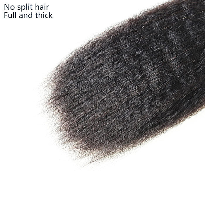 Emma 1 Bundle Deal Kinky Straight Virgin Human Hair Bundle Weave