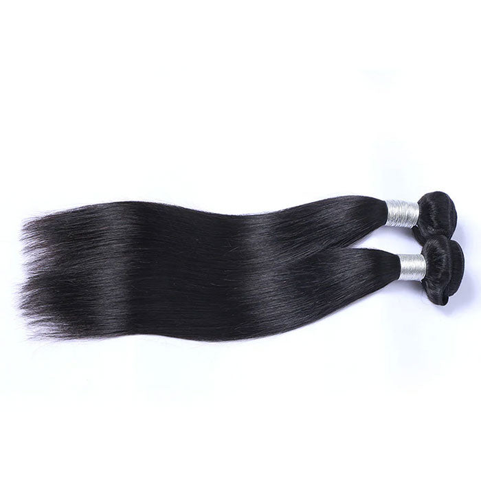 Emma 2 Bundles Deals Striaght Virgin Human Hair Weave Extensions