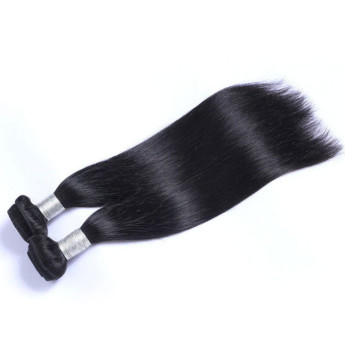 Emma 2 Bundles Deals Striaght Virgin Human Hair Weave Extensions