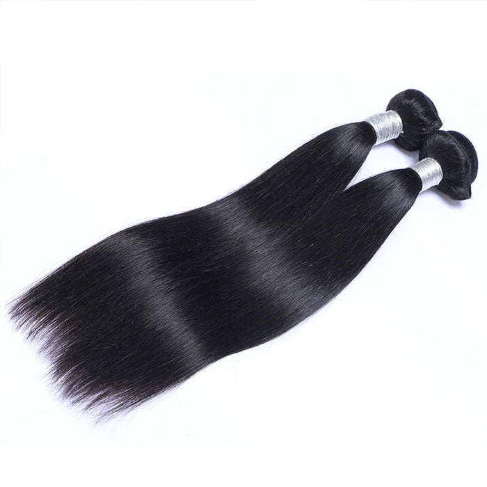 Emma 2 Bundles Deals Striaght Virgin Human Hair Weave Extensions