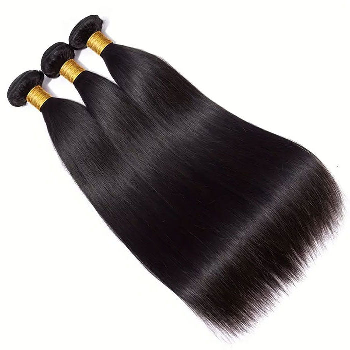 Emma 3 Bundles Deals 11A Virgin Human Hair Straight Weave Bundles