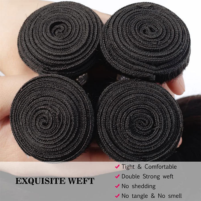 Emma 4 Bundles Deals Body Wave Virgin Human Hair Weave Extensions