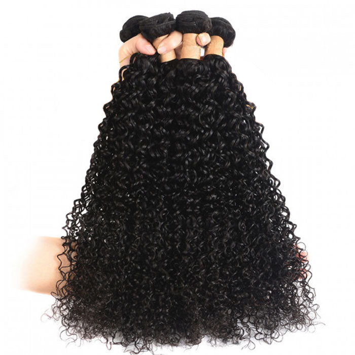 Emma 4 Bundles Deals Weave Extensions Jerry Curly Virgin Human Hair