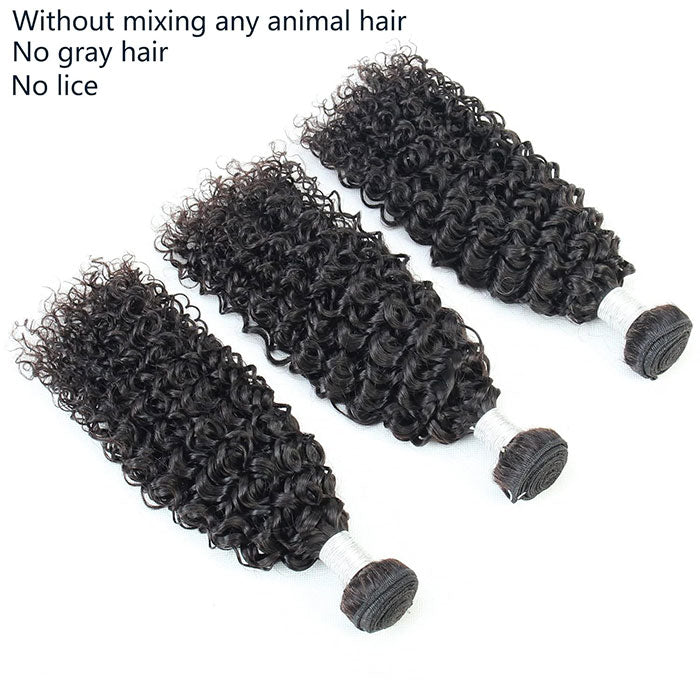 Emma 4 Bundles Deals Weave Extensions Jerry Curly Virgin Human Hair