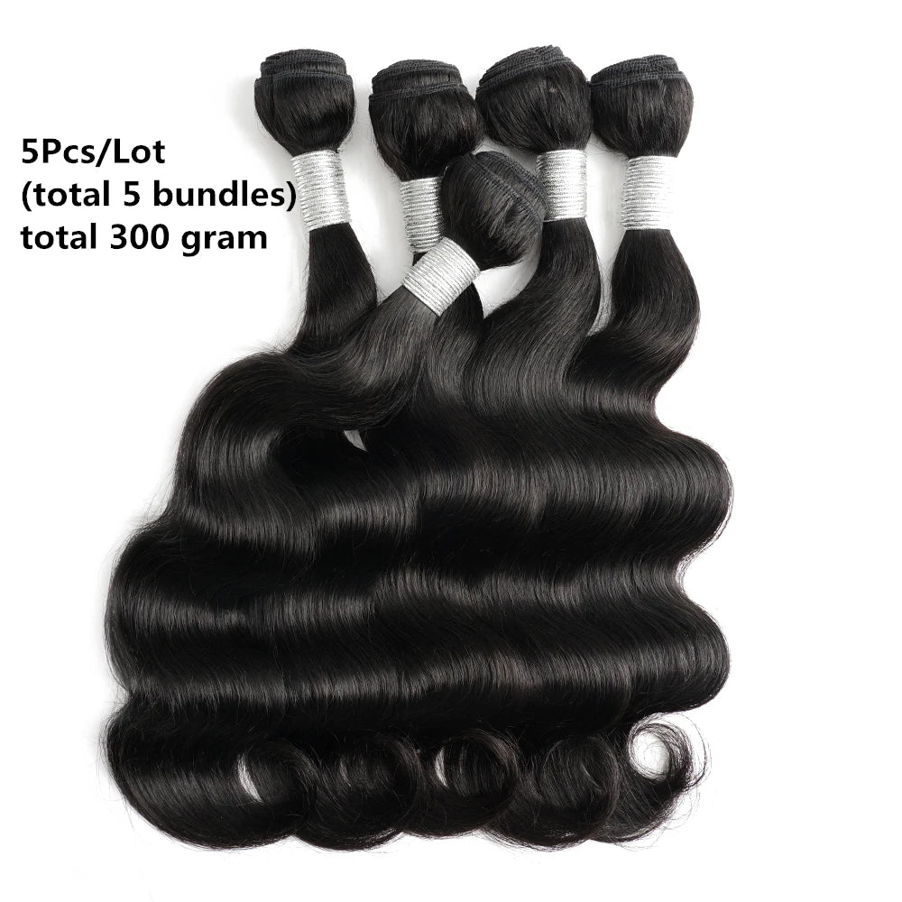Emma 60Gram Body Wave Virgin Human Hair Weave Bundles Extensions
