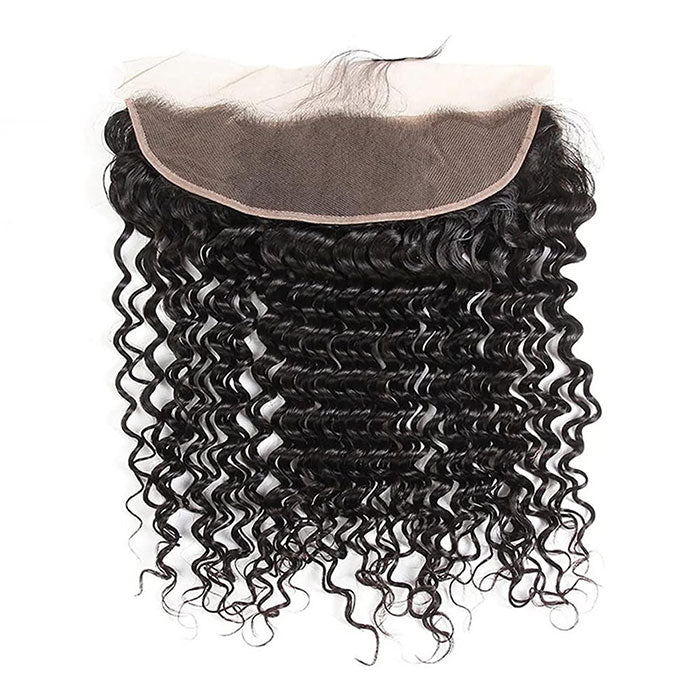Emma Deep Wave 13x4 Lace Frontal Pre Plucked Virgin Human Hair