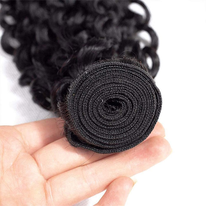 Emma Jerry Curl 1 Bundle Virgin Human Hair Curly Weave Extensions