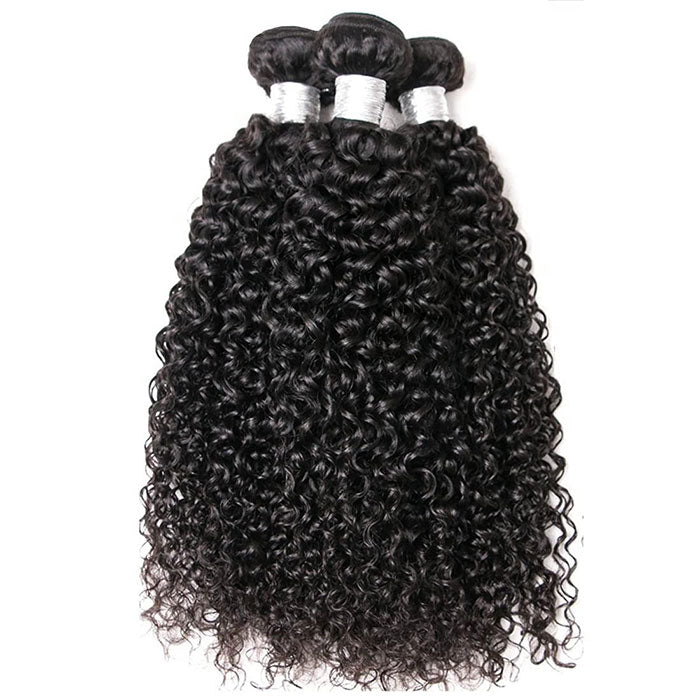 Emma Jerry Curly Virgin Human Hair Weave 3 Bundles Deals