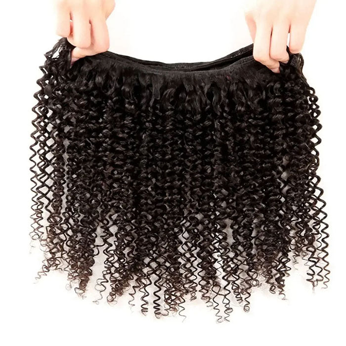 Emma Kinky Curly 4 Bundles a Lot Virgin Human Hair Weave Extensions