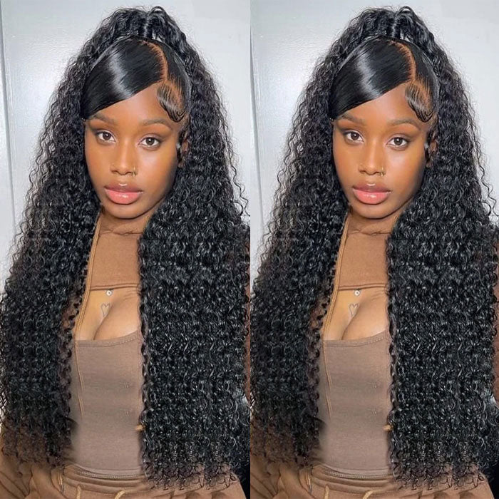 Emma Kinky Curly 4 Bundles a Lot Virgin Human Hair Weave Extensions