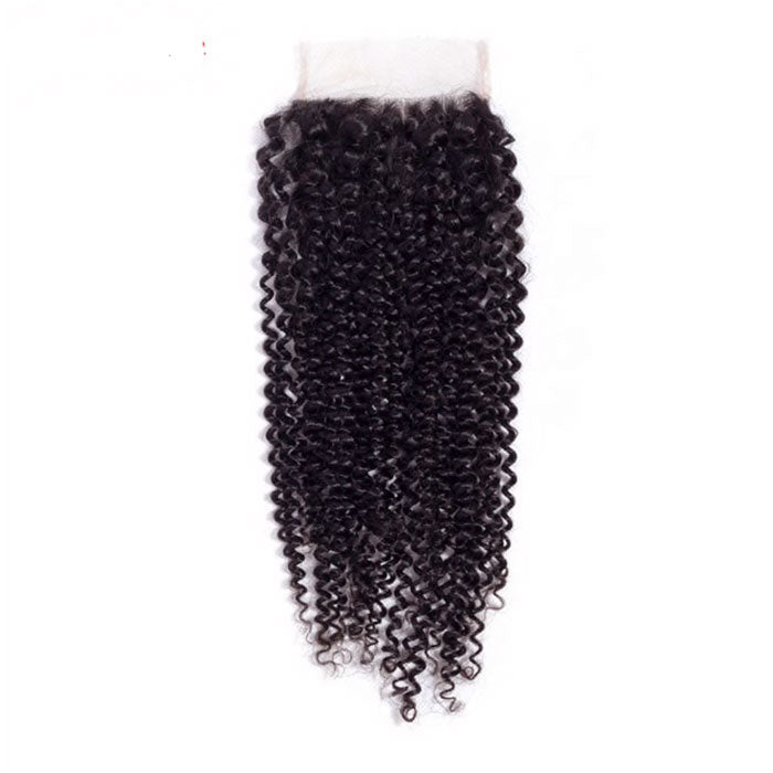 Emma Kinky Curly 4x4 Lace Closure Virgin Human Hair