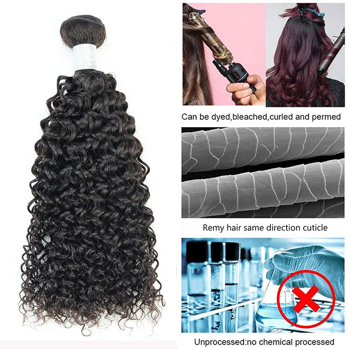Emma Two Bundles Weave Deals Jerry Curly Virgin Human Hair