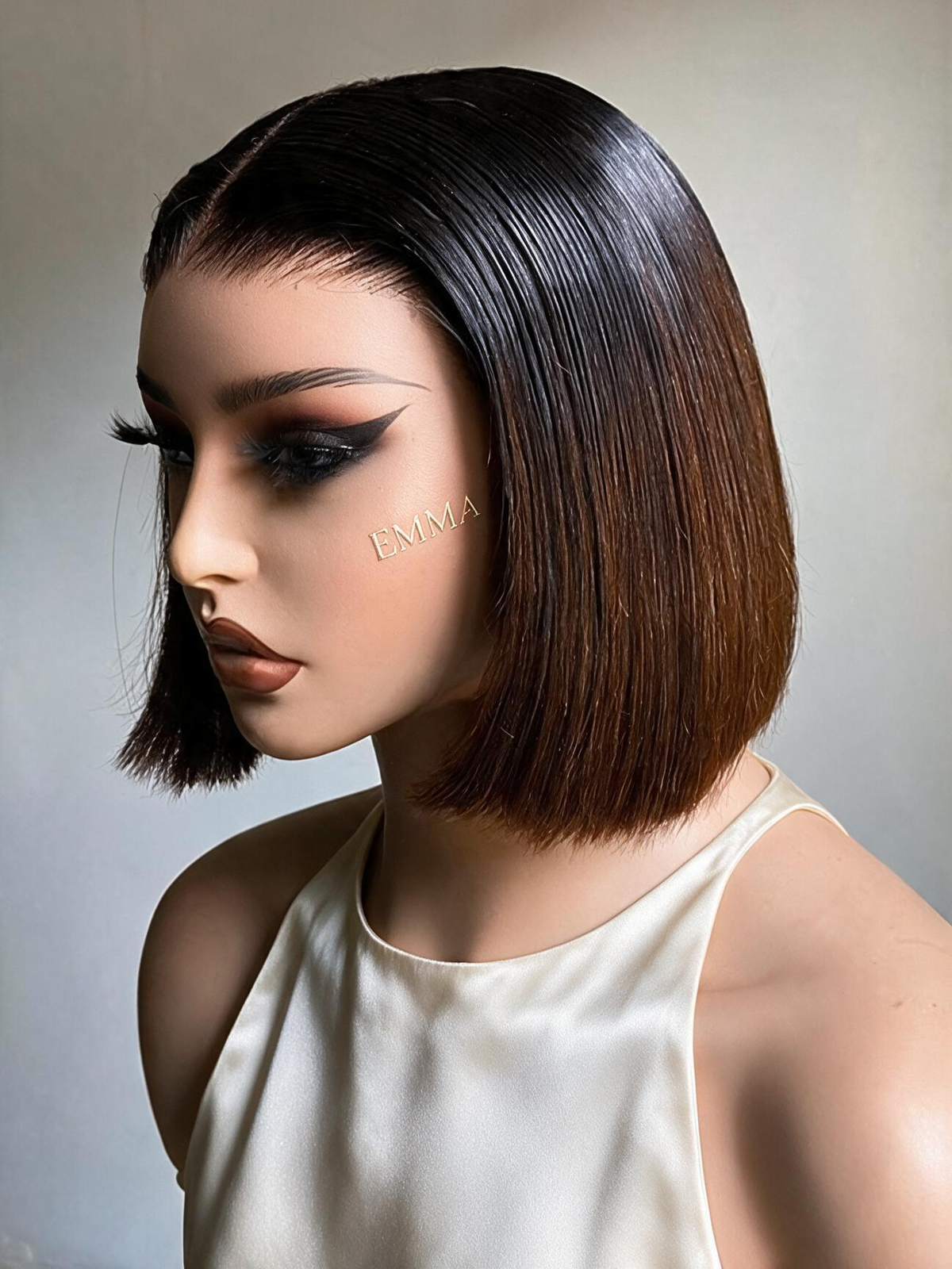 Emma Glueless 5x5 Lace Closure Bob Wig Pre Plucked 13x4 Full Frontal Wig Human Hair