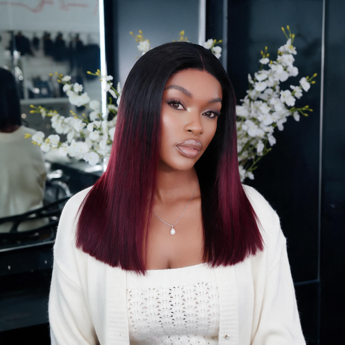 Emma 220% Density Double Drawn 4x4 Glueless Wig Pre Plucked Straight Human Hair