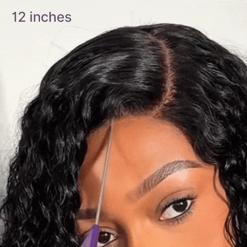 Emma Glueless 5x5 Water Wave Bob Wig 100% Human Hair