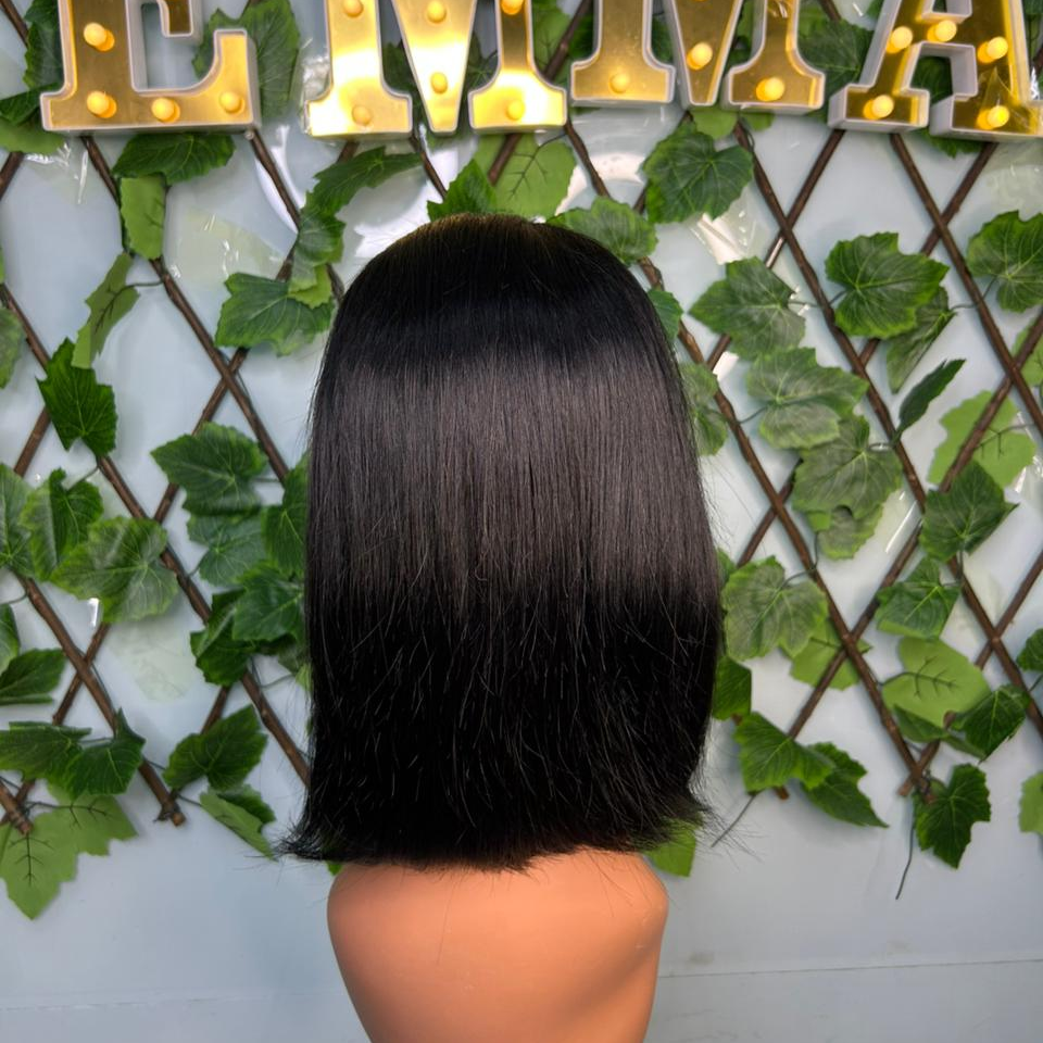 Emma Hair 50% Off Double Drawn 13x4 Full Frontal Bob Wigs Human Hair