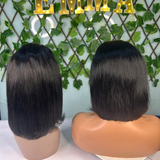 Emma Hair 50% Off Double Drawn 13x4 Full Frontal Bob Wigs Human Hair
