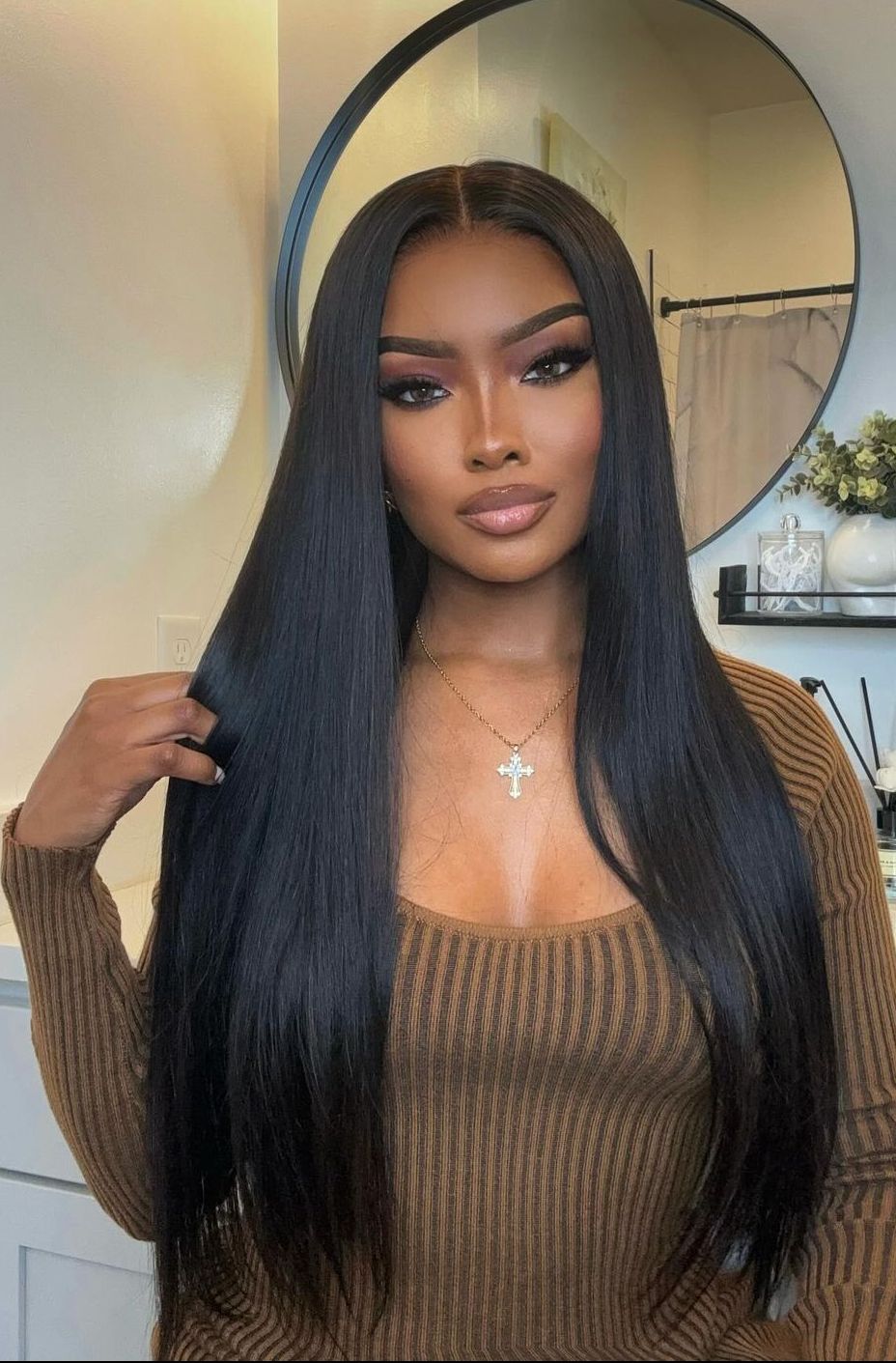 EMMA  PartingMax Glueless Personalized Comfort Wig 220% Density Straight with 13x4 Closure  Lace Wig