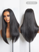 EMMA  PartingMax Glueless Personalized Comfort Wig 220% Density Straight with 13x4 Closure  Lace Wig