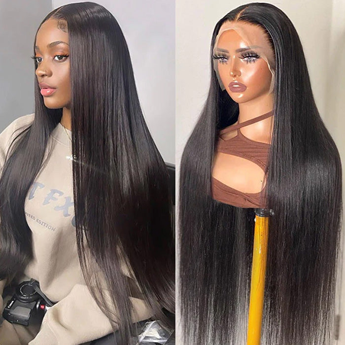 Emma 13x6 Lace Frontal Wig Pre Plucked Silky Straight Virgin Human Hair