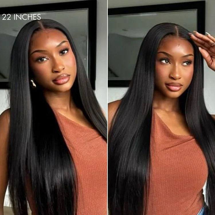 EMMA  PartingMax Glueless Personalized Comfort Wig 220% Density Straight with 13x4 Closure  Lace Wig