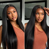 EMMA  PartingMax Glueless Personalized Comfort Wig 220% Density Straight with 13x4 Closure  Lace Wig