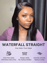 EMMA  PartingMax Glueless Personalized Comfort Wig 220% Density Straight with 13x4 Closure  Lace Wig