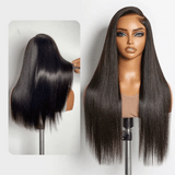 EMMA Glueless Comfort Wig 250% Density Straight with 13x4 Closure Lace Wig Pre Plucked Glueless 5x5 Wig Virgin Human Hair
