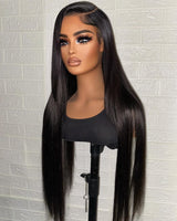 EMMA Glueless Comfort Wig 200% Density Straight with 13x4 Closure Lace Wig Pre Plucked Glueless 5x5 Wig Virgin Human Hair