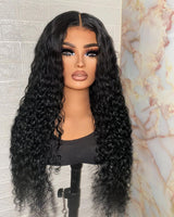 Hot Combo | 13x4 Full Frontal Glueless Water Wave Wig＋5x5 Glueless Straight Bob Wig