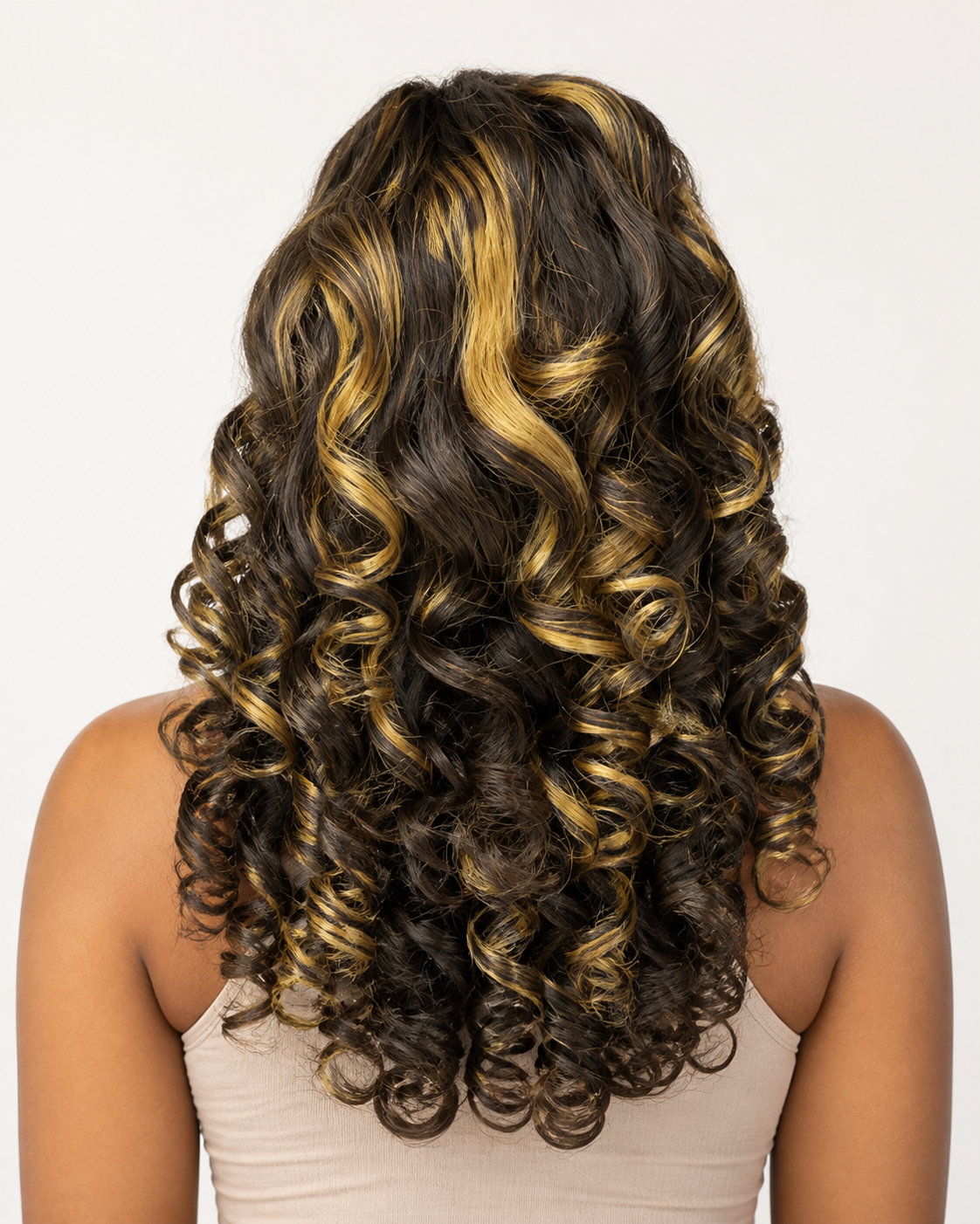 EMMA  Highlight 13x4 Lace Frontal Wig Pre-Cut Lace  Virgin Human Hair