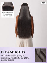 EMMA Glueless Comfort Wig 250% Density Straight with 13x4 Closure Lace Wig Pre Plucked Glueless 5x5 Wig Virgin Human Hair