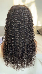 Emma Glueless 13x4 Lace Frontal Wig Jerry Curly Glueless 5x5 Lace Closure Wig 100% Human Hair