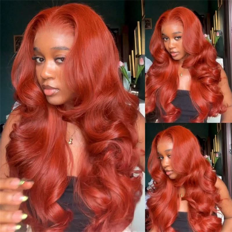 EMMA Glueless 13x4 Closure  Lace Loose Body Wave 100% Human Hair Wig