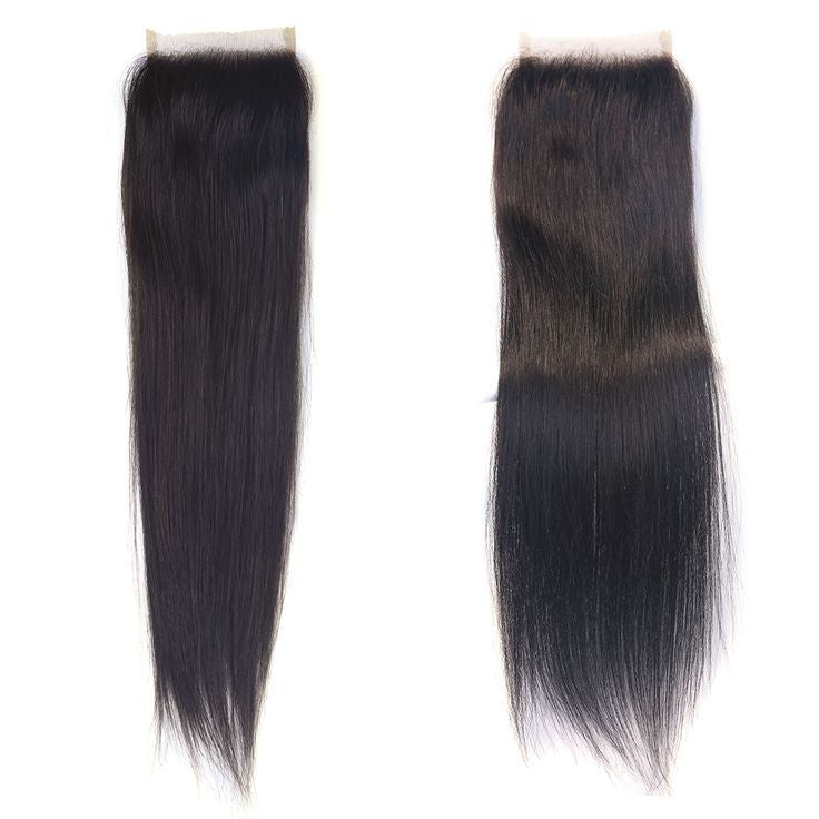 Emma 4x4 Lace Closure Silky Striaght Virgin Human Hair