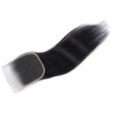 Emma 4x4 Lace Closure Silky Striaght Virgin Human Hair