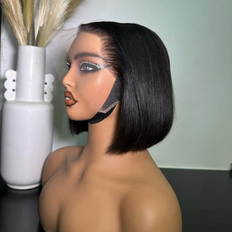 Emma SDD Bone Straight Bob Glueless Wigs Vietnam Hair Lace Wigs Human Hair