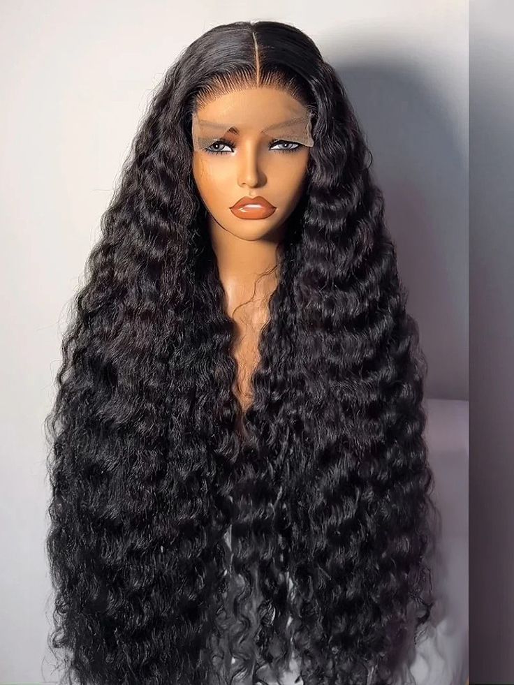 EMMA Glueless Comfort Wig 200% Density Water Wave with 13x4 Closure Lace Wig Pre Plucked Glueless 5x5 Wig Virgin Human Hair