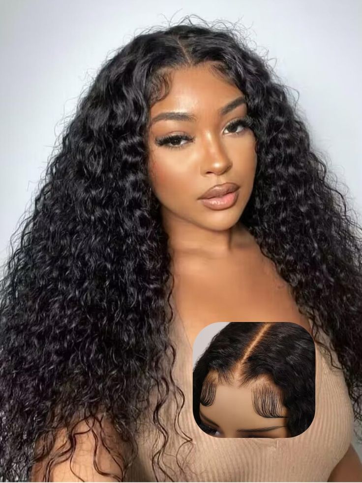 EMMA Glueless Comfort Wig 200% Density Water Wave with 13x4 Closure Lace Wig Pre Plucked Glueless 5x5 Wig Virgin Human Hair