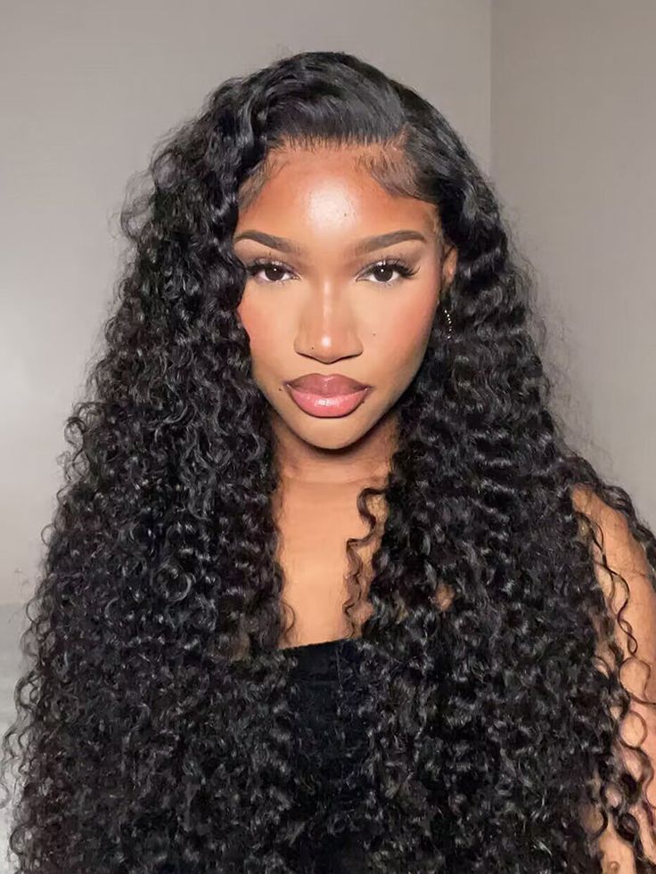 EMMA Glueless Comfort Wig 200% Density Water Wave with 13x4 Closure Lace Wig Pre Plucked Glueless 5x5 Wig Virgin Human Hair