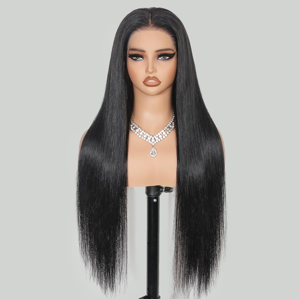 Emma 13x6 Lace Frontal Glueless Wig Pre Plucked Silky Straight Human Hair