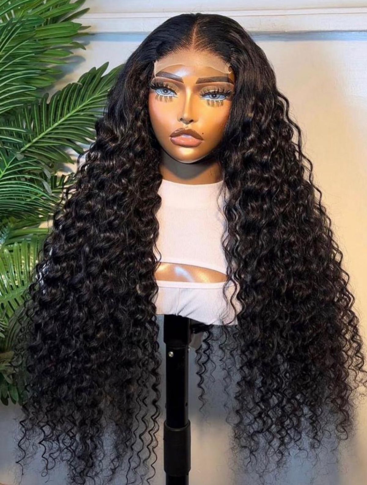 Sold Out-Emma Glueless Deep Wave 4x4 Lace Closure Wig Pre Plucked Curly Human Hair