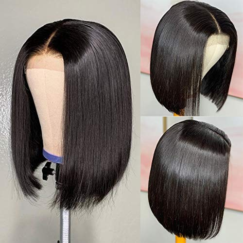 Hot Combo | 10" 13x4 Full frontal straight Bob Wig + 8" 13x4 Full frontal Water Wave Bob