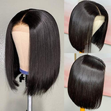 Hot Combo | 10" 13x4 Full frontal straight Bob Wig + 8" 13x4 Full frontal Water Wave Bob